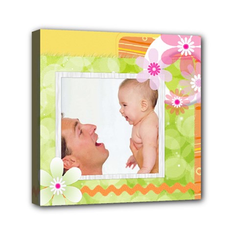 flower - Mini Canvas 6 x 6 (Stretched) flower - Mini Canvas 6 x 6 (Stretched)