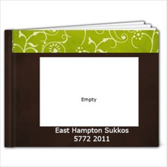 Sukkos 2011 5772 - 11 x 8.5 Photo Book(20 pages)