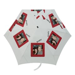 Roses On Satin Folding Umbrella