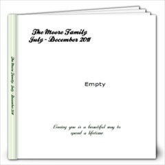Photo Book July - December 2011 - 12x12 Photo Book (80 pages)