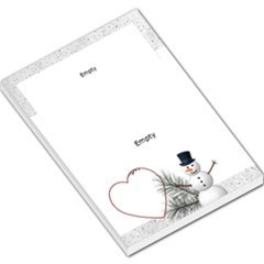 Winter Large Memo Pad - Large Memo Pads Winter Large Memo Pad - Large Memo Pads