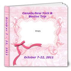 Canada, Boston &NY Oct 7-22,2011 - 8x8 Deluxe Photo Book (20 pages)