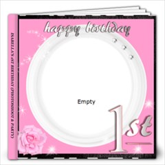 Isabella 1st Bday - 12x12 Photo Book (20 pages)