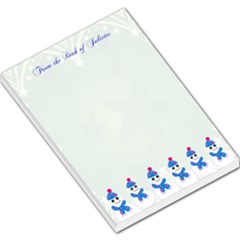 snowman memo - Large Memo Pads