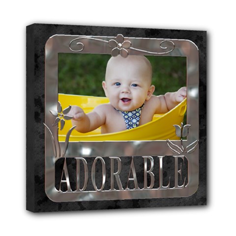 Adorable 8x8 Stretched Canvas - Mini Canvas 8 x 8 (Stretched) Adorable 8x8 Stretched Canvas - Mini Canvas 8 x 8 (Stretched)