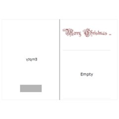 Greeting Card 5  x 7  