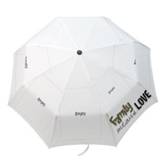 folding umbrella - happy family