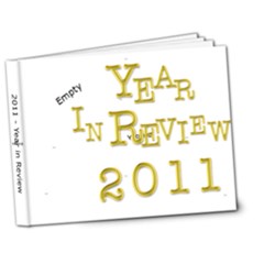2011 - Year in Review - 7x5 Deluxe Photo Book (20 pages)