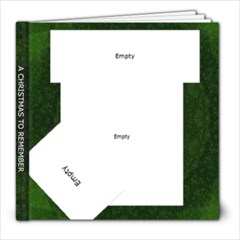 A Christmas To Remember 20 Page 8X8 Photo Book - 8x8 Photo Book (20 pages)