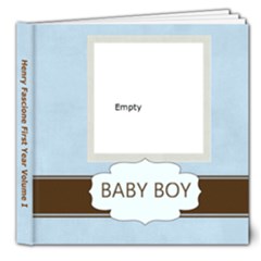 Henry Template - 8x8 Deluxe Photo Book (20 pages)