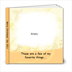 Christmas 2011 Memaw - 6x6 Photo Book (20 pages)