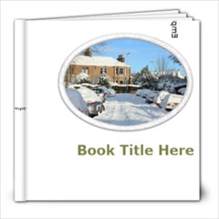 Winter Snowflake 8x8 book (30 pages) - 8x8 Photo Book (30 pages)