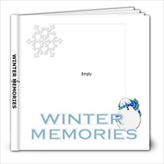Winter Memories 8x8 60 Page Photo Book - 8x8 Photo Book (60 pages)