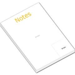 Daisy Large memo Pad - Large Memo Pads