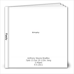 anthony wayne - 8x8 Photo Book (20 pages)