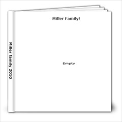 Miller family 2010 - 8x8 Photo Book (20 pages)