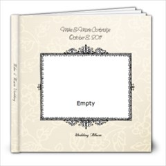 MM Wed - 8x8 Photo Book (20 pages)