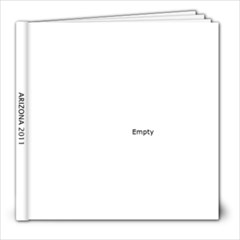 Arizona 2011 - 8x8 Photo Book (20 pages)