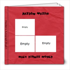 Hayden Autograph book - 8x8 Photo Book (39 pages)
