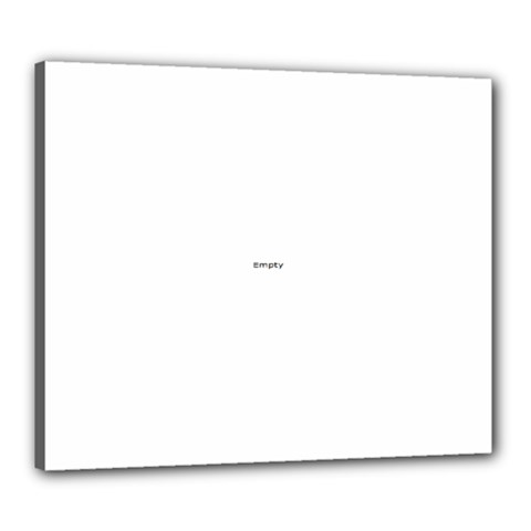 Kenz - pink/brown hat - Canvas 24  x 20  (Stretched)