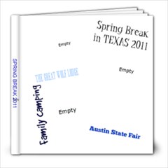 spring break 2011 - 8x8 Photo Book (20 pages)