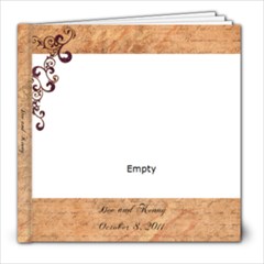 Dee and Kenny Wedding Photo Book - 8x8 Photo Book (20 pages)