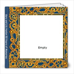 50th Wedding Anniversary - 8x8 Photo Book (20 pages)