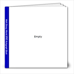2012 Autograph Book - 8x8 Photo Book (60 pages)