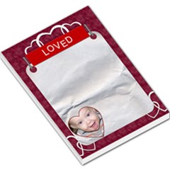 Loved Large Memo Pad - Large Memo Pads Loved Large Memo Pad - Large Memo Pads