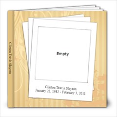 Clinton Travis Slayton book - 8x8 Photo Book (20 pages)