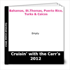 cruise 2012 - 8x8 Photo Book (20 pages)