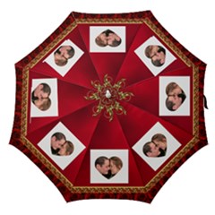 Rose And Gold Straight Umbrella