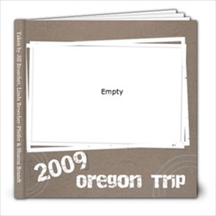 2009 Oregon Trip - 8x8 Photo Book (20 pages)