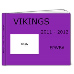 Vickings photo album - 11 x 8.5 Photo Book(20 pages)