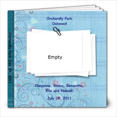 Orchardly Park - 8x8 Photo Book (20 pages)