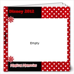 2012 Disney Photobook - 12x12 Photo Book (20 pages)