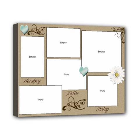 our pets - Canvas 10  x 8  (Stretched)