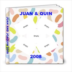 Juan and Quin 2008 - 6x6 Photo Book (20 pages)