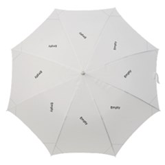 blue flower - Straight Umbrella