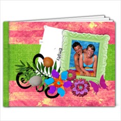 9x7 Beach/Vacation/Cruise Photo Book - 9x7 Photo Book (20 pages)