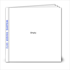 Cougar scrapbook - 6x6 Photo Book (20 pages)