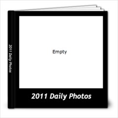2011 Daily Photo - 8x8 Photo Book (60 pages)