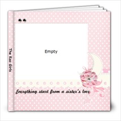 Emma &Sophie - 8x8 Photo Book (20 pages)