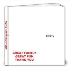 SCOTT AND SHERI - 8x8 Photo Book (60 pages)