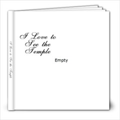 Emily Temple Book - 8x8 Photo Book (20 pages)