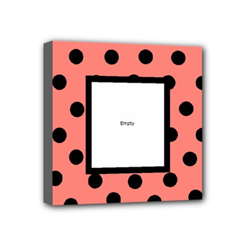 Baby - Polka Dot Family Canvas - Mini Canvas 4  x 4  (Stretched)