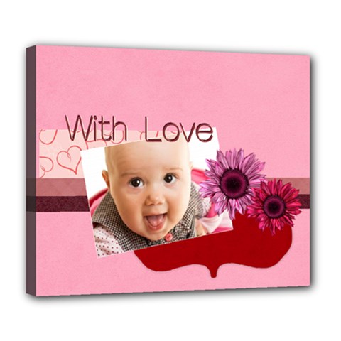 with love - Deluxe Canvas 24 x 20 (Stretched) with love - Deluxe Canvas 24 x 20 (Stretched)