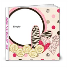 Dance 2012 - 6x6 Photo Book (20 pages)