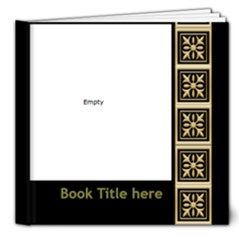 Black And Gold  Deluxe 8x8 Book (20 Pages)