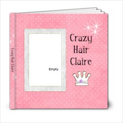 Cazy Hair Claire - 6x6 Photo Book (20 pages)